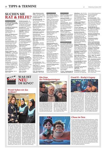 Seite RO35, Ressort Oberbayerisches Volksblatt