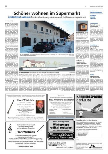 Seite RO16, Ressort Oberbayerisches Volksblatt