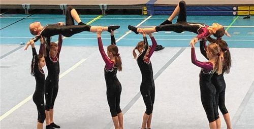 Im TeamGym landeten die Bruckmühler Mannschaften Erfolge.
