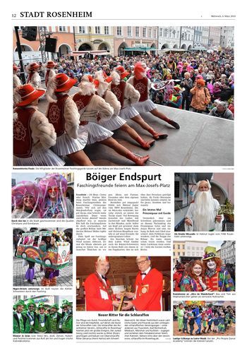Seite RO12, Ressort Oberbayerisches Volksblatt
