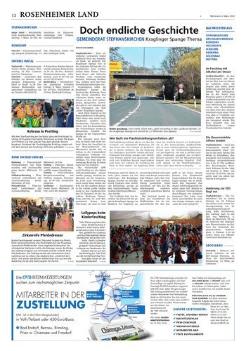Seite RO13, Ressort Oberbayerisches Volksblatt