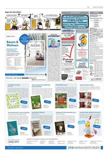 Seite RO31, Ressort Oberbayerisches Volksblatt