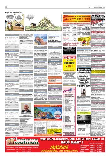 Seite RO36, Ressort Oberbayerisches Volksblatt
