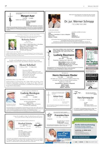 Seite RO17, Ressort Oberbayerisches Volksblatt