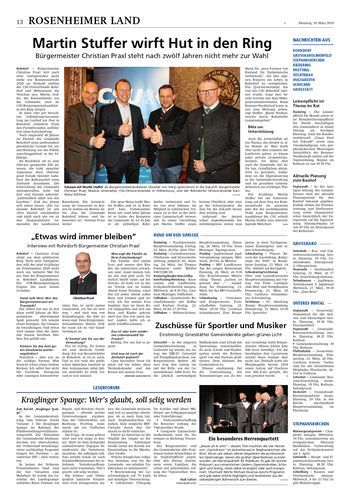 Seite RO13, Ressort Oberbayerisches Volksblatt