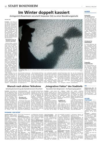 Seite RO12, Ressort Oberbayerisches Volksblatt