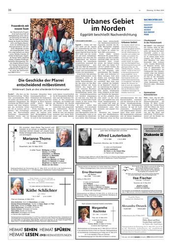 Seite RO16, Ressort Oberbayerisches Volksblatt
