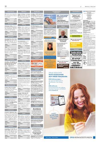 Seite RO32, Ressort Oberbayerisches Volksblatt