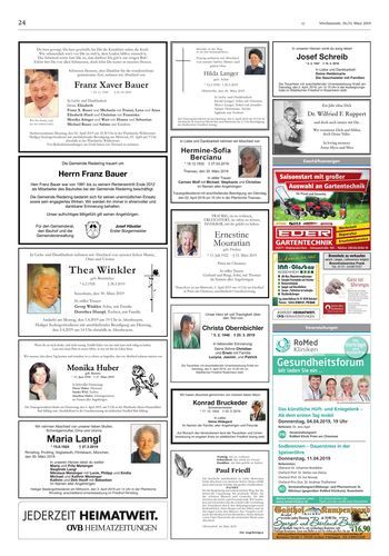 Seite RO24, Ressort Oberbayerisches Volksblatt