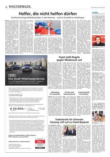 Seite RO12, Ressort Oberbayerisches Volksblatt