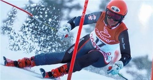 Marianne Ascher gewann in Göstling/Niederösterreich den FIS-Masters-Cup ihrer Klasse Damen C6 (Aktionsfoto). Fotos privat