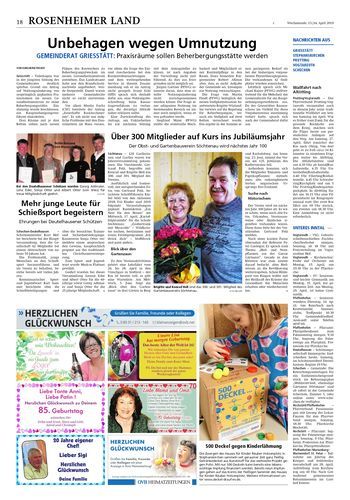 Seite RO18, Ressort Oberbayerisches Volksblatt