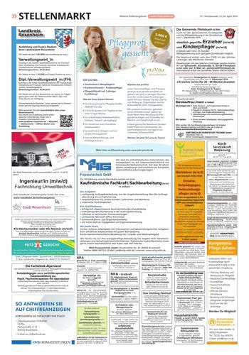 Seite RO51, Ressort Oberbayerisches Volksblatt