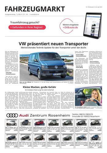 Seite RO52, Ressort Oberbayerisches Volksblatt