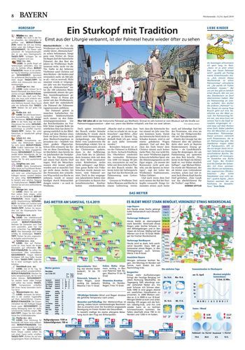 Seite RO8, Ressort Oberbayerisches Volksblatt