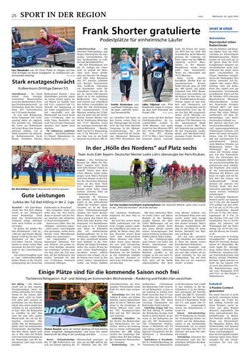 Seite RO25, Ressort Oberbayerisches Volksblatt
