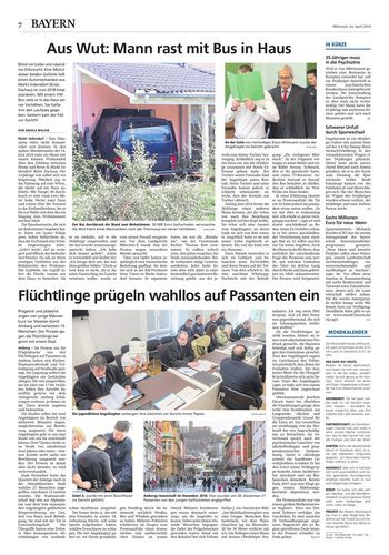 Seite RO7, Ressort Oberbayerisches Volksblatt