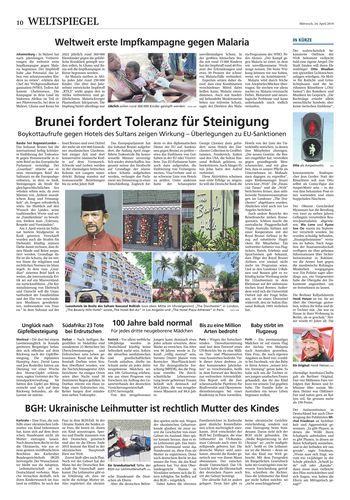 Seite RO10, Ressort Oberbayerisches Volksblatt