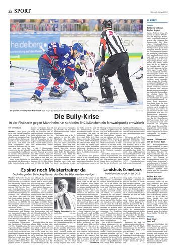 Seite RO22, Ressort Oberbayerisches Volksblatt