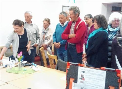 Die Seniorinnen und Senioren konnten sich umfassend informieren. Foto Landratsamt Mühldorf