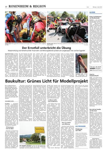 Seite RO10, Ressort Oberbayerisches Volksblatt
