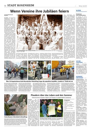 Seite RO12, Ressort Oberbayerisches Volksblatt