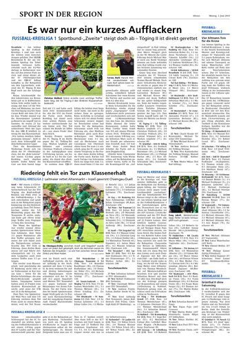 Seite RO18, Ressort Oberbayerisches Volksblatt
