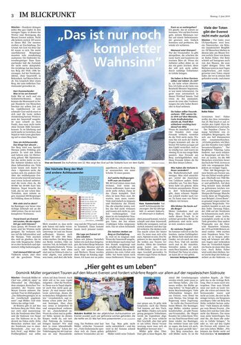 Seite RO3, Ressort Oberbayerisches Volksblatt