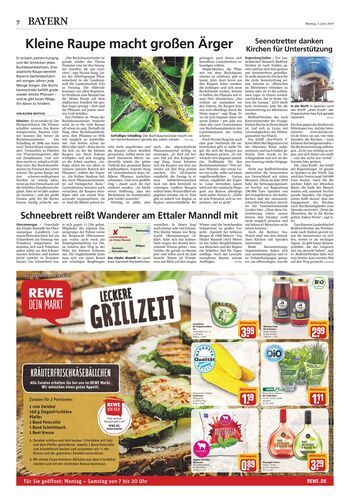 Seite RO7, Ressort Oberbayerisches Volksblatt