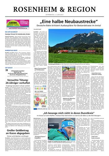 Seite RO13, Ressort Oberbayerisches Volksblatt