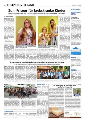 Seite RO17, Ressort Oberbayerisches Volksblatt
