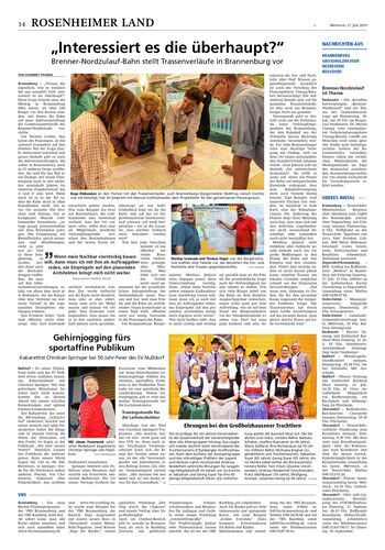 Seite RO14, Ressort Oberbayerisches Volksblatt