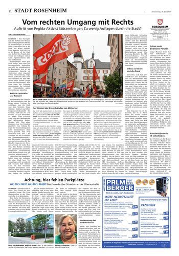 Seite RO11, Ressort Oberbayerisches Volksblatt