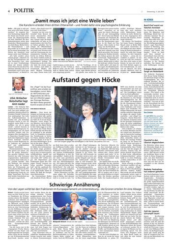 Seite RO4, Ressort Oberbayerisches Volksblatt