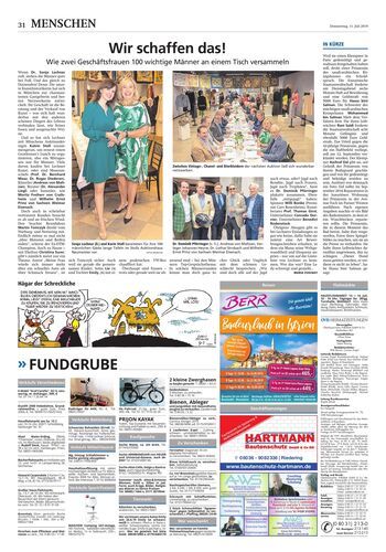 Seite RO31, Ressort Oberbayerisches Volksblatt