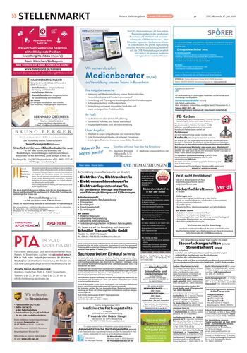 Seite RO35, Ressort Oberbayerisches Volksblatt