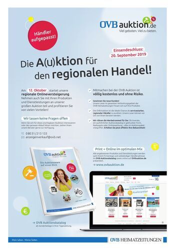 Seite RO40, Ressort Oberbayerisches Volksblatt