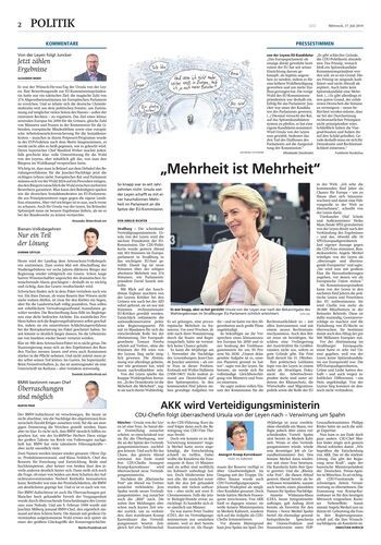 Seite RO2, Ressort Oberbayerisches Volksblatt