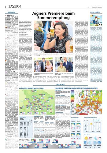 Seite RO6, Ressort Oberbayerisches Volksblatt