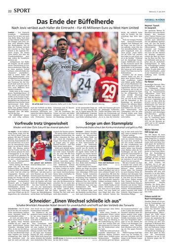 Seite RO22, Ressort Oberbayerisches Volksblatt
