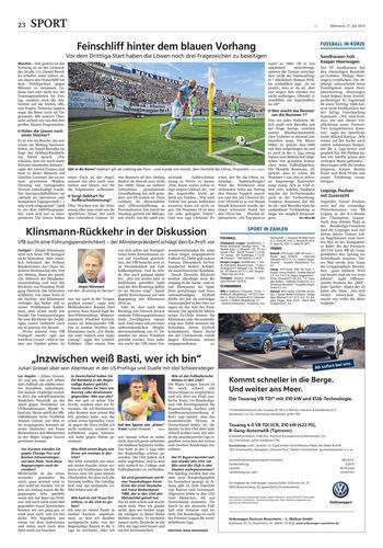 Seite RO23, Ressort Oberbayerisches Volksblatt