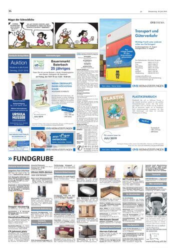 Seite RO36, Ressort Oberbayerisches Volksblatt