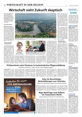 Seite RO30, Ressort Oberbayerisches Volksblatt