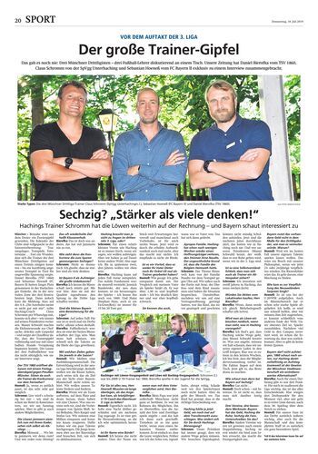 Seite RO20, Ressort Oberbayerisches Volksblatt