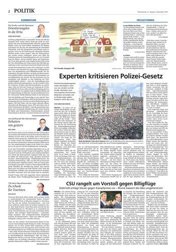 Seite RO2, Ressort Oberbayerisches Volksblatt