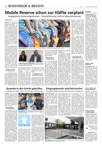 Seite RO10, Ressort Oberbayerisches Volksblatt