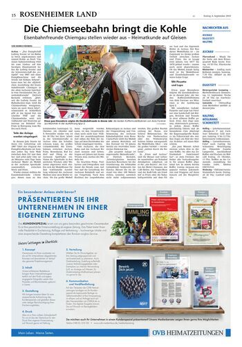 Seite RO15, Ressort Oberbayerisches Volksblatt