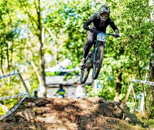 Moni Gasbichler aus Frasdorf ist der Sprung an die Spitze der Gesamtwertung geglückt.