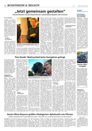 Seite RO10, Ressort Oberbayerisches Volksblatt