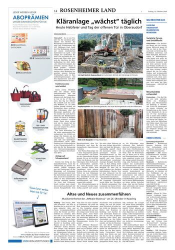 Seite RO14, Ressort Oberbayerisches Volksblatt